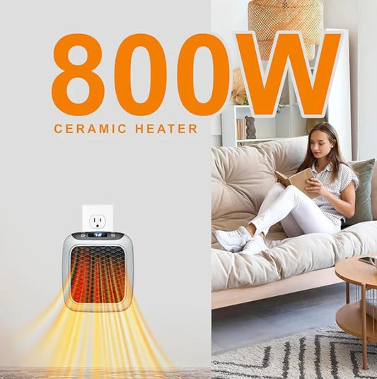 Warmify™800W Wall-Mounted Electric Portable Heater