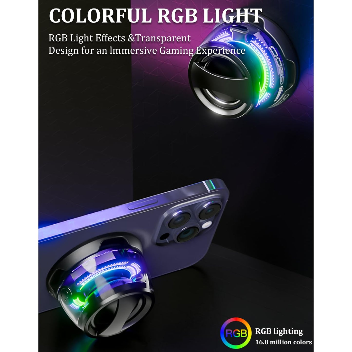 G200 Mini Magnetic Bluetooth Speaker RGB Lights & Magnetic Base